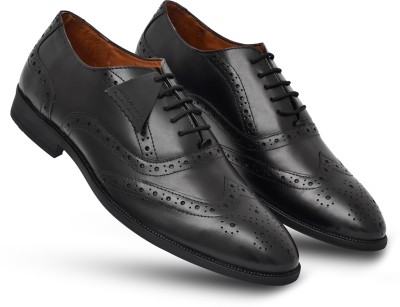 ArmaDuro PE5001 Brogues For Men(Black , 7)