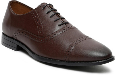 LOUIS STITCH Rosewood Oxford Lace Up Shoes for Men RGOXRW UK 10 Derby For Men(Brown , 10)