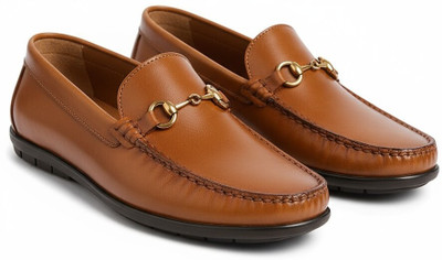 MAGIC Men’s Stylish Casual Loafers | Comfortable Daily Wear Shoes Loafers For Men(Tan , 6)