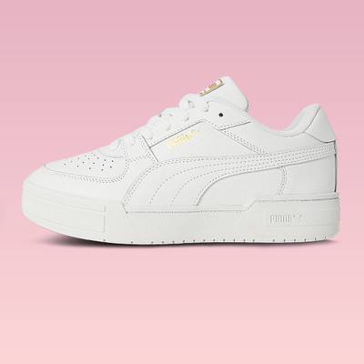 PUMA CA Pro Classic Res Sneakers For Women(White , 4)