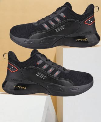 CAMPUS TERMINATOR (N) Running Shoes For Men(Black)