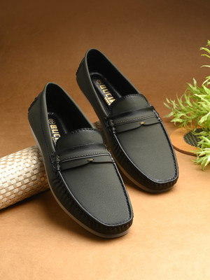 Bucik Loafers For Men(Olive , 6)