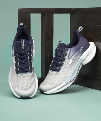 RED TAPE ETPU Athleisure Shoes for Men | Cultured Round-Toe Shape Walking Shoes For Men(Grey, Blue , 8)