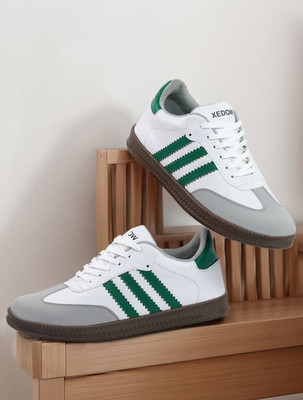 xedow Sneakers For Men(Green , 8)