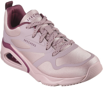 Skechers TRES-AIR - MODERN AFF-AIR Sneakers For Women(Purple , 4)