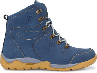 EEGO ITALY Stylish Boots For Men(Blue)
