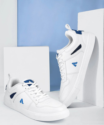 Aqualite Aqualite VEGAS-08 Men's Sports Shoes for Running with Lace-ups & Slip-Resistance Casuals For Men(White, Blue , 7)