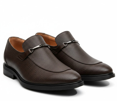 Glidefit Men’s Classic Formal Loafer Shoes | Perfect for Office & Business Wear Loafers For Men(Tan , 6)