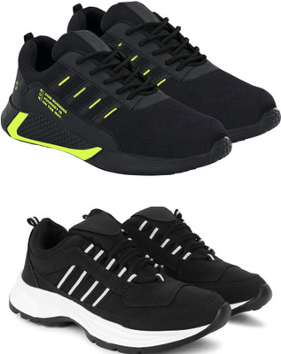 New Oranie Stylish Casual Shoes for Men Casuals For Men(Black, Black , 10)