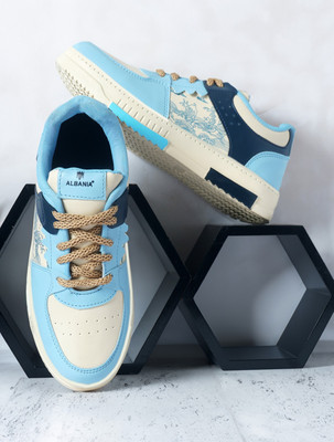 ALBANIA Modern & Durable Casual Shoes for Men Casuals For Men(Blue , 6)