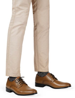 HATS OFF ACCESSORIES Derby For Men(Tan , 6)