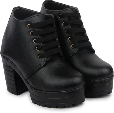 KILLER Boots For Women(Black , 6)