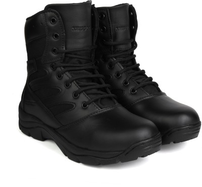 XHUGOY XHUGOY (008) Boots For Men For Men(Black , 11)