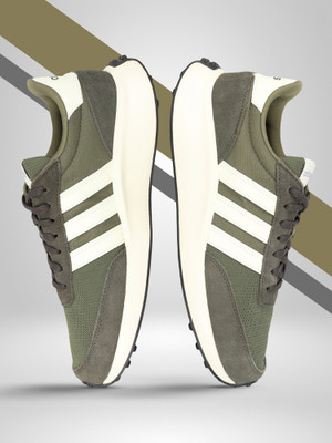 ADIDAS RUN 70s Running Shoes For Men(Green , 11)