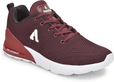 Aqualite Aqualite EARTH Men's Sports Running Shoes with Lightweight & comfort insole Running Shoes For Men(Red, White , 10)