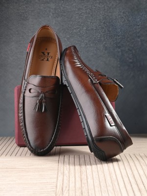 KARADDI Premium Looking|Outdoor Comfort Loafers For Men(Brown)