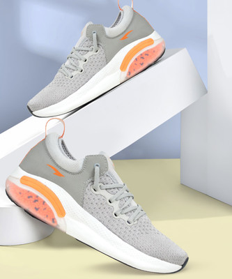asian Rider-01 light grey Running Shoes for Men I Sport Shoes for Boys with Beads Technology Sole for Extra Jump I Memory Foam Insole Running Shoes For Men(Grey , 10)