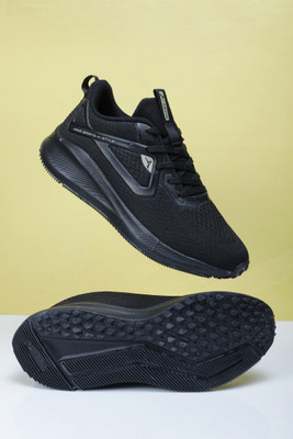Abros GROOT Running Shoes For Men(Black , 9)