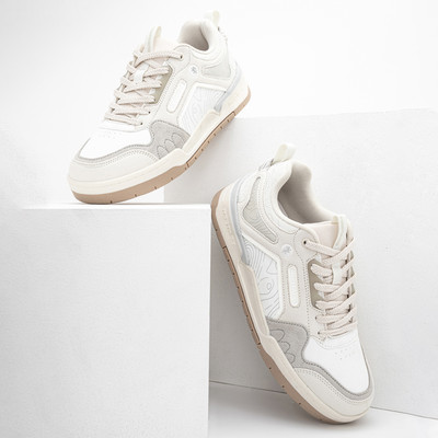 RED TAPE White Sneakers for Women | Lifestyle Walkiing Shoes for Women | Comfortable Shoe Sneakers For Women(White , 6)