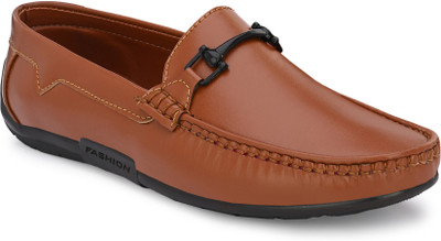 KILLER KL8050 Lightweight Comfort Extra Soft Summer Trendy Premium Stylish Loafers For Men(Tan , 7)