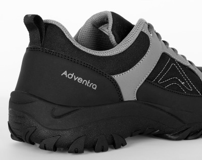 ADVENTRA SPORTS EH 500 Men Low‑Ankle NWP Hiking Shoe – Trail‑Ready Outdoor Footwear Outdoors For Men(Grey , 10.5)