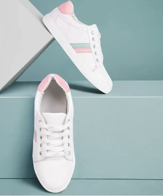 Looper Casuals For Women(White , 4)