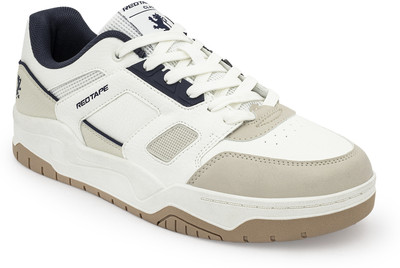 RED TAPE Men's Sneakers for Casual Everyday Style Sneakers For Men(White, Beige , 9)