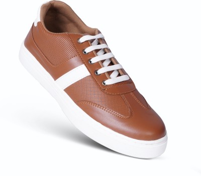 LIBERTY Liberty Stylish Casual Sneakers For Men(Tan, White)