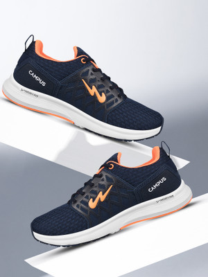 CAMPUS RODEO PRO Men's Sports Shoes | Cushioned Comfort | Breathable Mesh | Lace-Up Running Shoes For Men(Blue , 6)