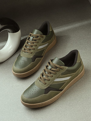 Roadster Sneakers For Men(Olive , 7)