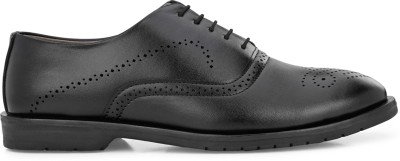 INVICTUS Formal Shoes Brogue Brogues For Men(Black , 10)