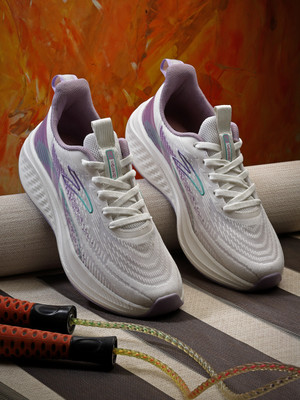 action Running Shoes For Women(White , 6)