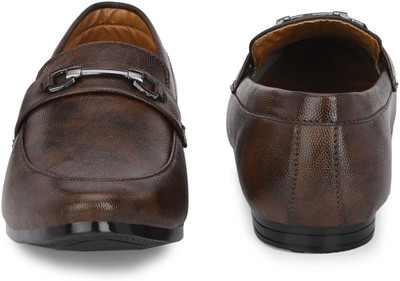 RED LIONS Stylish & Comfortable Loafers For Men(Brown , 6)