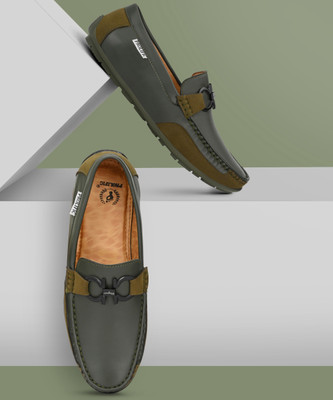 Prolific Loafers For Men(Green , 8)