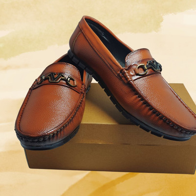 urban mart Loafers For Men (Brown) | Comfortable Shoes for Men Loafers For Men Loafers For Men(Brown , 7)