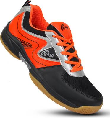 B Tuf Badminton Volleyball Sports Non Marking Shoe for Boys Girls
