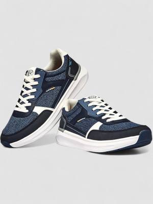 RED CHIEF UrbanFlex Stylish Lace-Up Casual Shoes Sneakers For Men(Blue, White , 8)