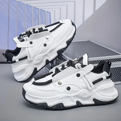 Alexo Men's Stylish White Running Casual shoes Cushioned Insole Comfortable & Durable Walking Shoes For Men(White , 7)