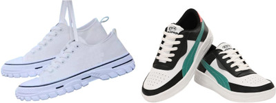 ANJRS Sports Running Shoes | Casual Sneakers for Daily Wear Casuals For Men(Multicolor , 8)