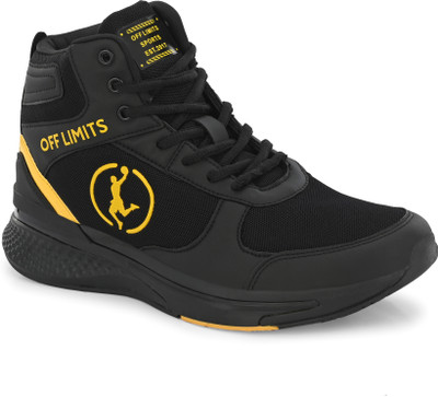 OFF LIMITS Running Shoes For Men(Black , 9)