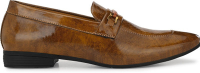RED LIONS Loafers For Men(Tan , 6)