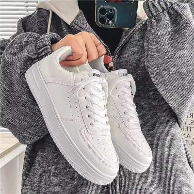 Brothers Gift Casual Sneakers Outdoor Trendy White Shoes Sneakers For Men(White , 6)