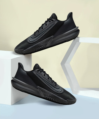 NIKE Precision 7 Basketball Shoes For Men(Black , 8)
