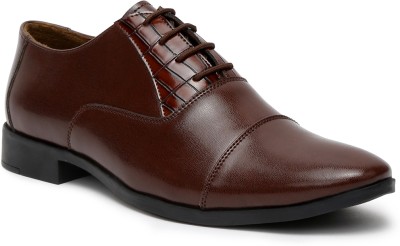 kosher Lace Up For Men(Brown , 8)