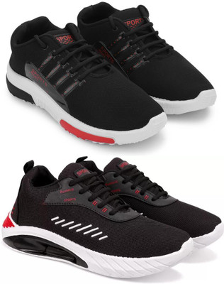 ELASA TY-RUNFREE BLACK NN_TOOFAN BLACK Outdoors For Men(Black , 7)