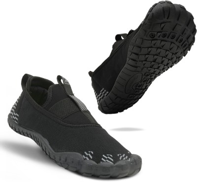 Impakto by Ajanta Barefoot Shoes For Men(Black)
