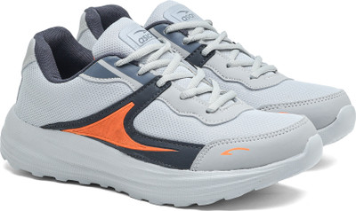 asian Toofan-07 Men's Running Shoes | Lightweight, Stylish Gym & Walking Sneakers Running Shoes For Men(Grey , 8)
