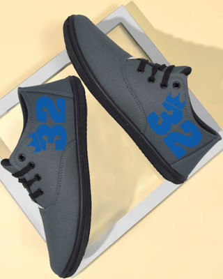 KANEGGYE CASUALS FOR MEN & KIDS Casuals For Men(Grey, Blue , 9)
