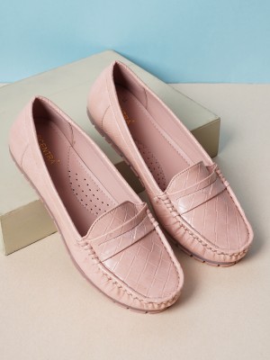 SCENTRA BSLD-405 Loafers For Women(Pink , 3)