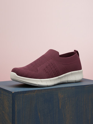 SPRENGE Walking Shoes For Women(Purple , 6)